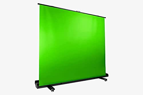 Streamplify Greenscreen Rollup 200x150cm Green Screen Hydraulische Stangenkonstruktion