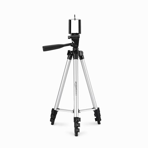 Amazon Basics 127 Cm Aluminium Universal Smartphone Stativ