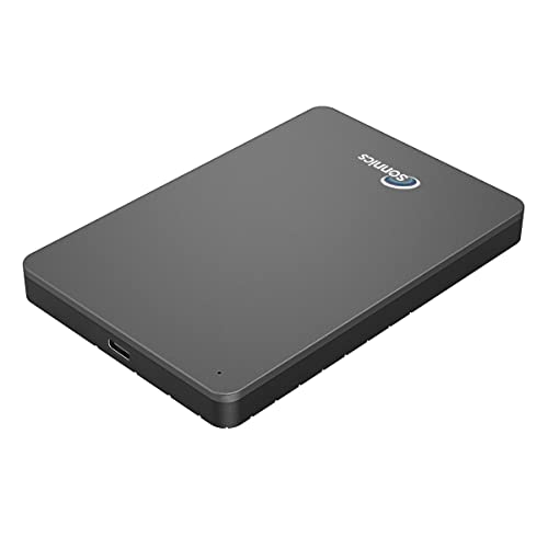 Sonnics 1tb Grau Externe Tragbare Festplatte Typ C