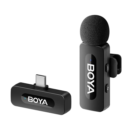 Boya By V10 Usb C Wireless Lavalier Mikrofon