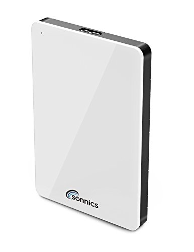 Sonnics 1tb Externe Festplatte Wei Usb 3 0