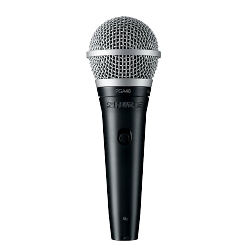 Shure Pga48 Dynamisches Mikrofon Handmikrofon Mit Kardioid Richtcharakteristik