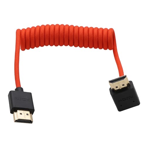 Hangton Hdmi 8k 4k Prores Flexibles Rotes Geflochtenes
