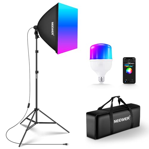 Neewer Rgb Softbox Beleuchtung Set Mit App Steuerung