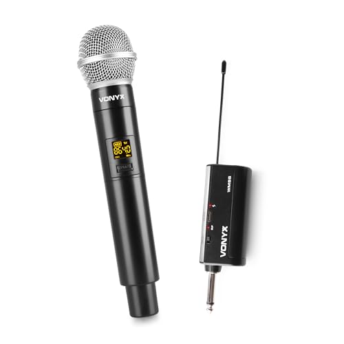 Vonyx Wm55 Mikrofon Drahtlos Wireless Uhf Microphone Mic