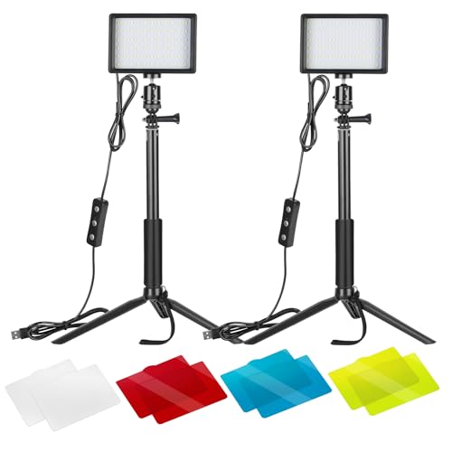 Neewer Led Videolicht Set Mit Verstellbarem Stativ St