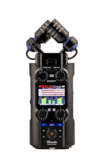 Zoom H5studio Handy Recorder Mit 6 Spuren Regelbare