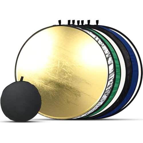 110cm Reflector Fotografia Lichtreflektor Diffusor 7 In 1