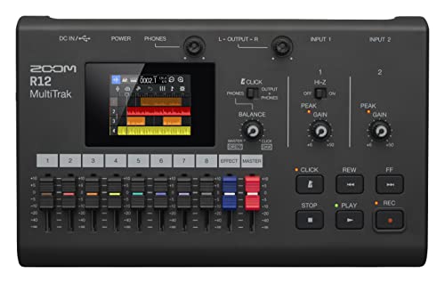 Zoom R12 Multi Track Recorder Tragbar Mit Touchscreen