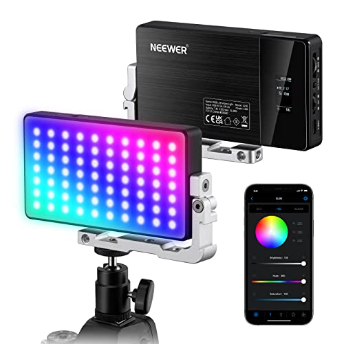Neewer Sl90 Rgb Videoleuchte Led Videolicht Mit App