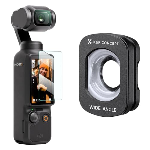 K F Concept Osmo Pocket 3 Magnetischer Weitwinkelobjektivfilter