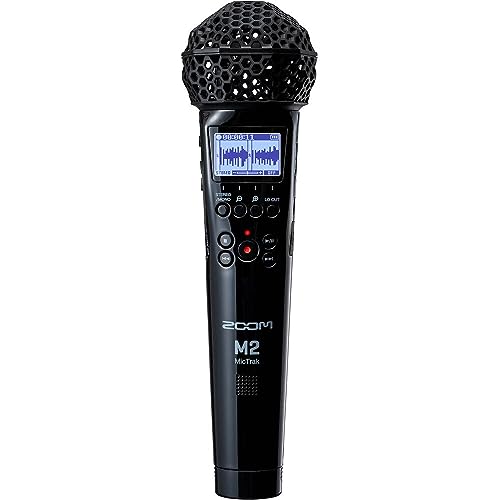 Zoom M2 Mictrak Mobiler Stereo Audio Recorder Mit