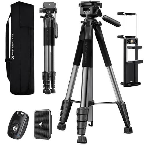 K F Concept Kamerastativ S255a3 Bv01 Leichtes Stativ