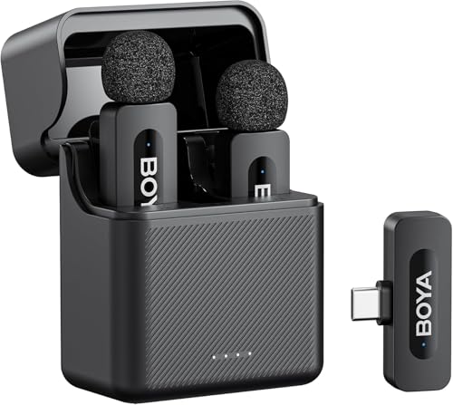 Boya V30 Kabelloses Lavalier Mikrofon F R Iphone