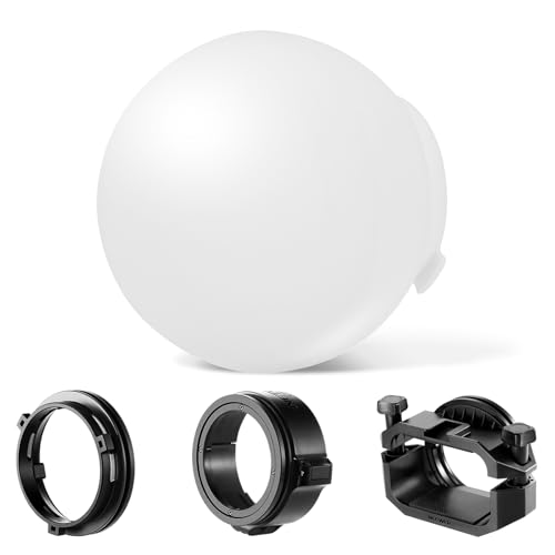Neewer Crs6 Softbox Diffusion Dome Mit 3 Adapterringen