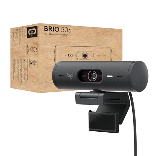 Logitech Brio 505 Full Hd Webcam Mit Automatischer