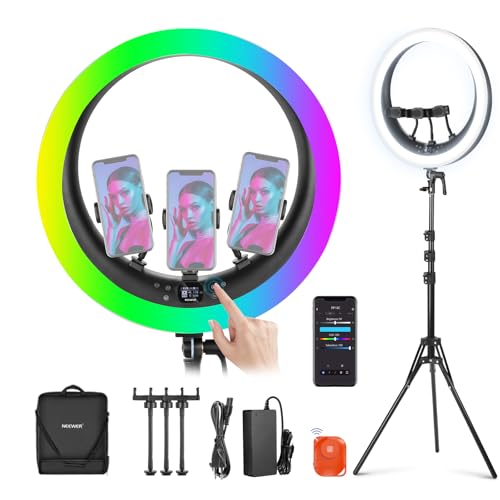 Neewer 19 Rgb Ringlicht Led Ring Light Mit