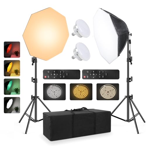 2pack Softbox Continuous Lighting Kit F R Kamera