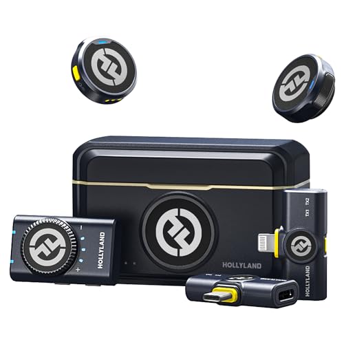 Hollylandlark M2 Kabellos Lavalier Mikrofon F R Iphone