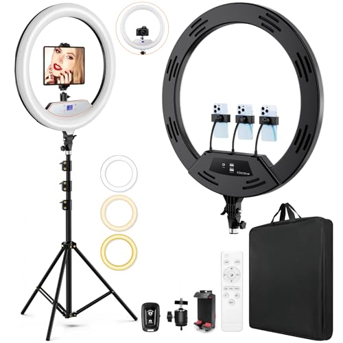 22 Zoll Led Ringlicht Mit Stativ F R