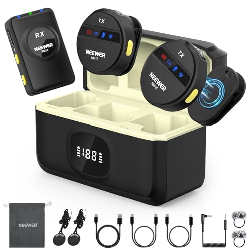 Neewer Km18 Drahtloses Mikrofon Mit Usb C Ladekoffer