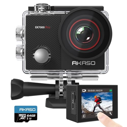 Akaso Ek7000 Pro 4k Action Kamera Mit 64gb