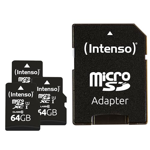 Intenso Premium Microsdxc 3er Pack 64gb Class 10