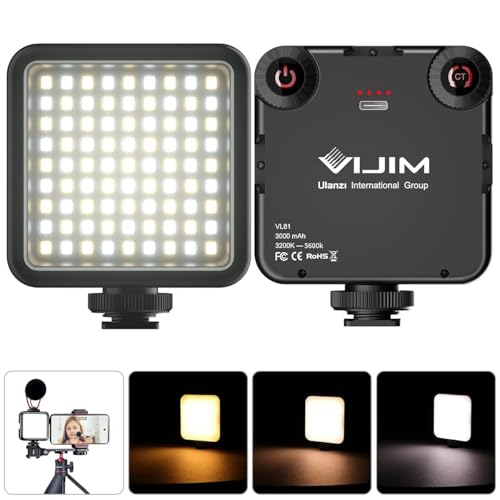 Ulanzi Vl81 Videoleuchte 81 Leds Videolicht Mit Cold