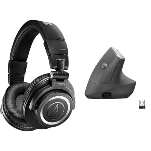 Audio Technica M50xbt2 Kabelloser Kopfh Rer Schwarz Logitech