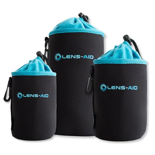Lens Aid Neopren Objektivbeutel Mit Fleece F Tterung