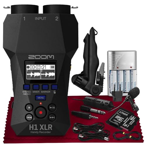 Zoom H1 Xlr Handy Recorder 32 Bit Float