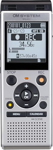 Om System Ws 882 Hochwertiger Digitaler Voice Recorder