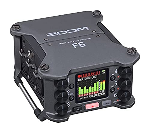Zoom F6 Field Recorder Professioneller 6 Kanal 14