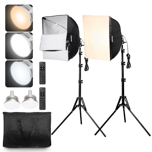 Vevor Softbox Set 400 X 400 Mm Profi