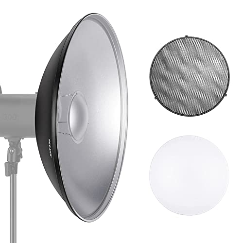 Neewer 55cm Metall Beauty Dish Bowens Mount Reflektor