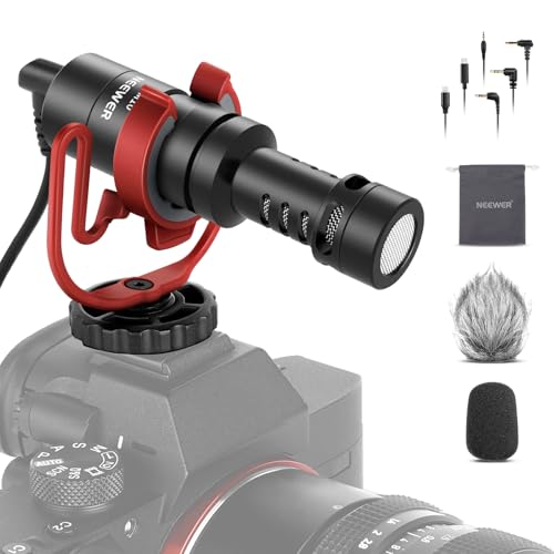 Neewer Plug Play Vlog Mikrofon 20 20khz Mini
