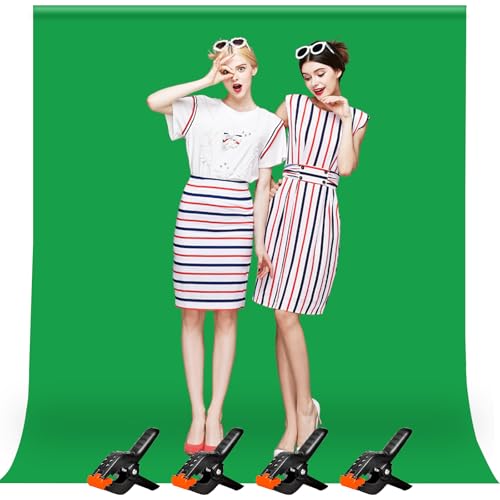 Heysily Greenscreen Fotohintergrund 2 X 3 M Chromakey