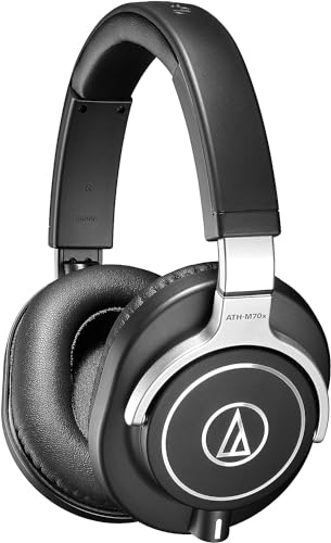 Audio Technica M70x Professioneller Monitorkopfh Rer Schwarz
