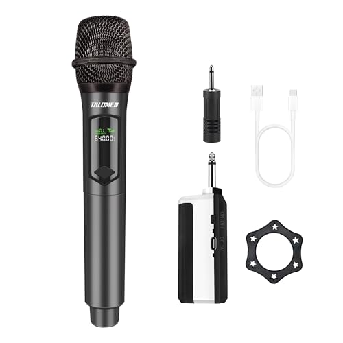 Talomen Professionelles Kabelloses Mikrofon 2 4 Ghz Karaoke
