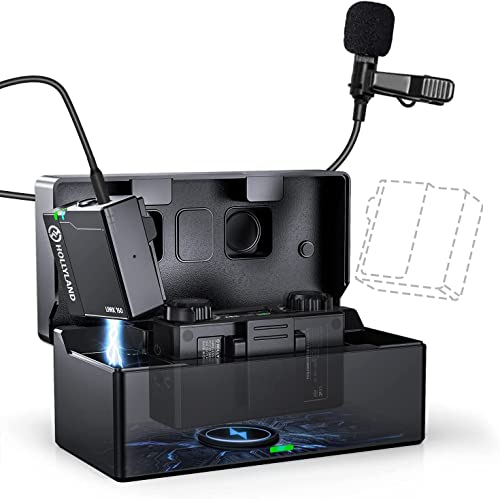 Hollyland Lark 150 Wireless Lavalier Mikrofon Mit Aufladebox