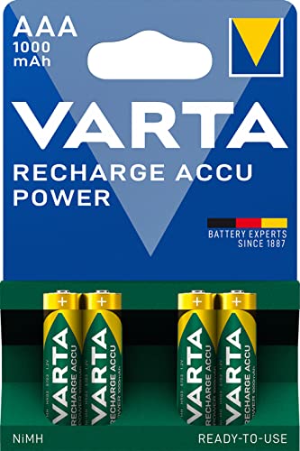 Varta Batterien Aaa Wiederaufladbar 4 St Ck Recharge