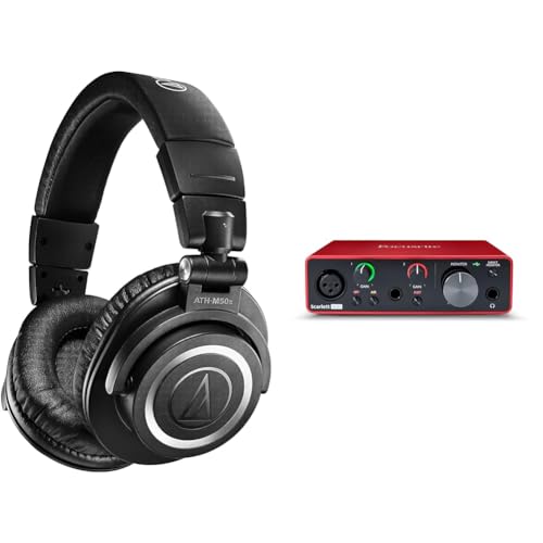 Audio Technica M50xbt2 Kabelloser Kopfh Rer Schwarz Focusrite