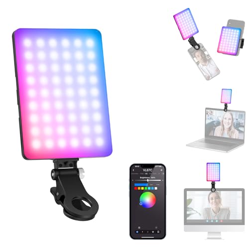 Neewer Vl67c Rgb Selfielamp Voor Iphone App Bediening