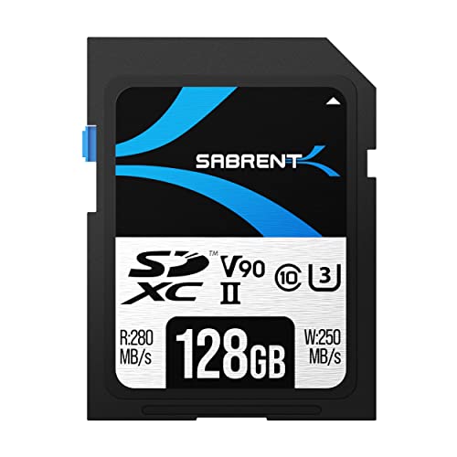 Sabrent Sd Karte 128gb V90 Uhs Ii U3