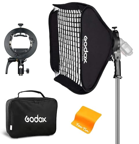 Godox S2 60x60cm Bowens Mount Bracket Softbox Mit