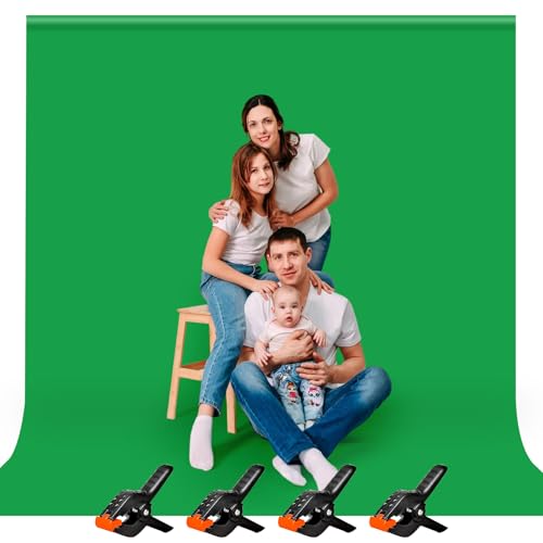 Heysily Greenscreen Fotohintergrund 3 X 3 M Chromakey