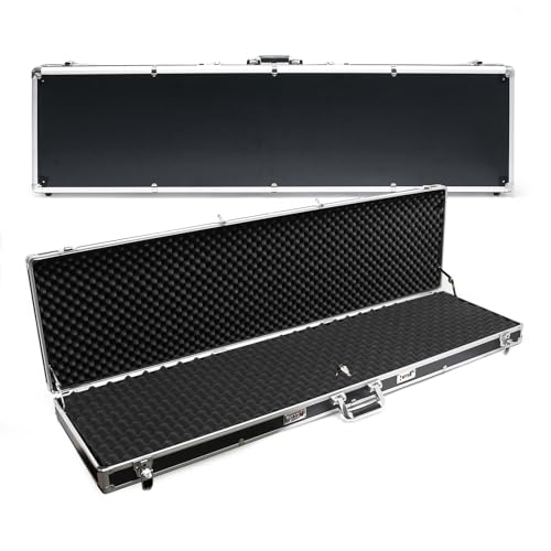 Wiltec Waffenkoffer Verschlie Bar 134x36x11cm Gewehrkoffer Aus Aluminium