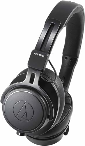 Audio Technica M60x Professioneller Ohraufliegender Monitorkopfh Rer Schwarz