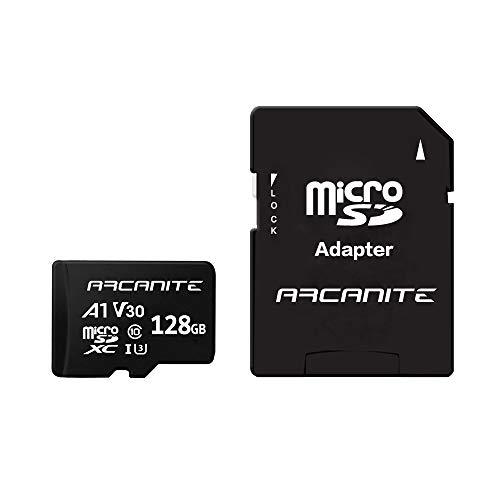 Arcanite 128 Gb Microsdxc Speicherkarte Mit Sd Adapter