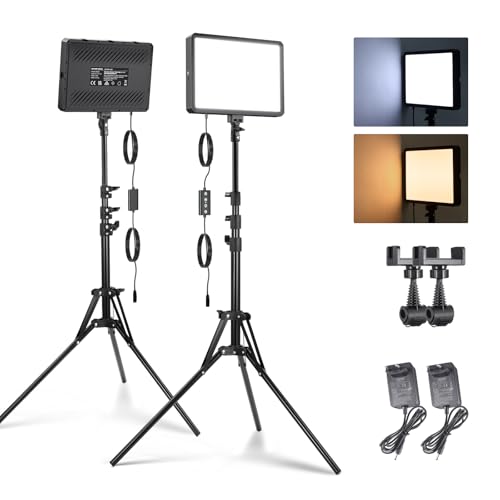 Neewer Basics 2er Pack 25w Led Videolicht Set